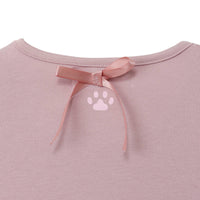 Mofusand: polera balletcore rosada