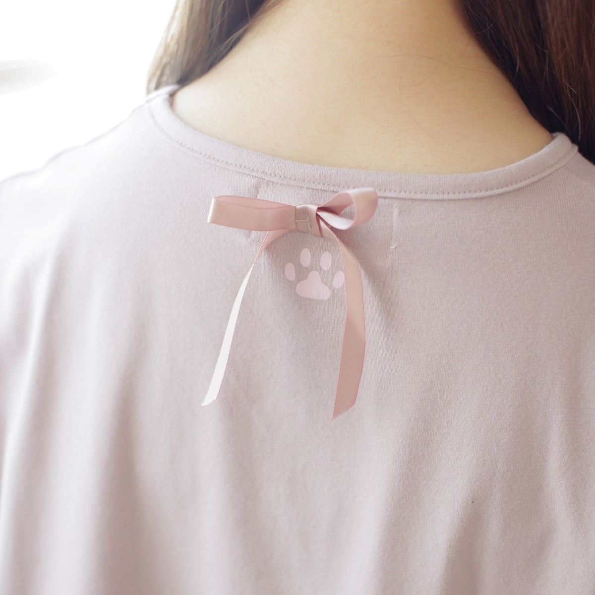 Mofusand: polera balletcore rosada
