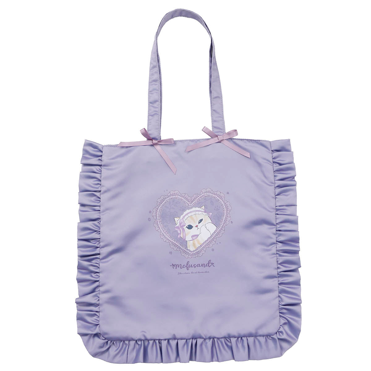 Tote bag Mofusand balletcore morado