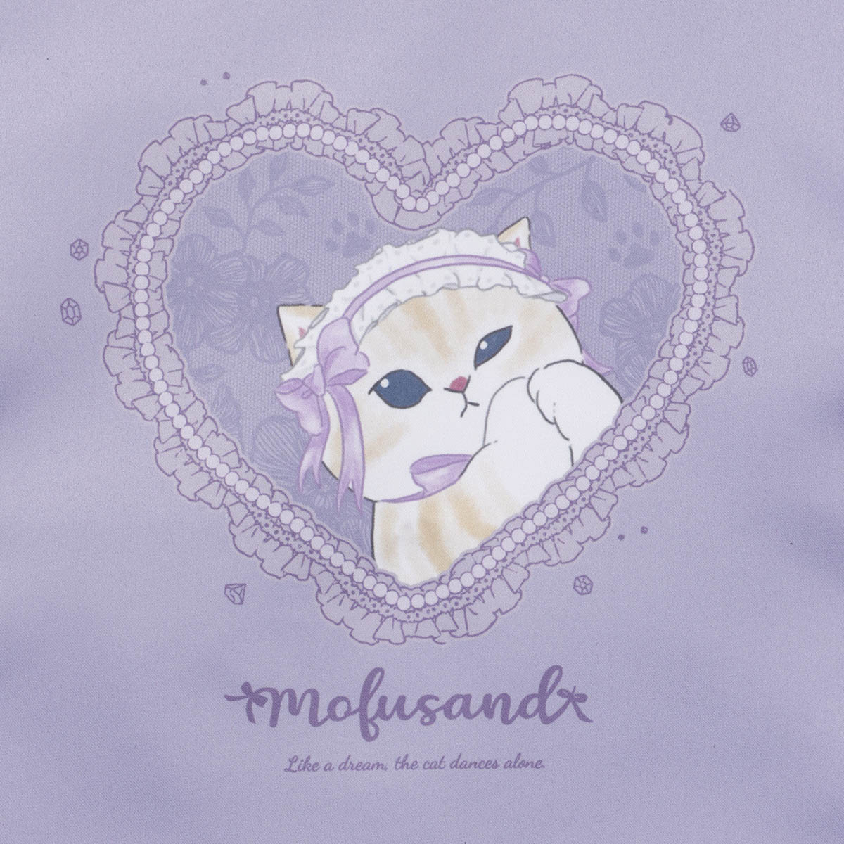 Tote bag Mofusand balletcore morado