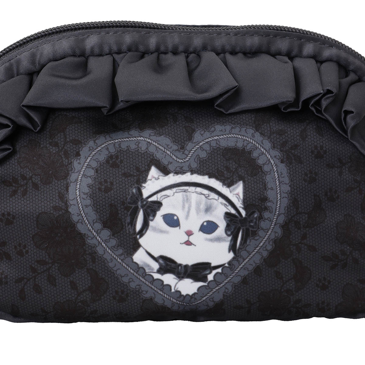 Estuche Mofusand estilo balletcore negro