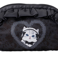 Estuche Mofusand estilo balletcore negro