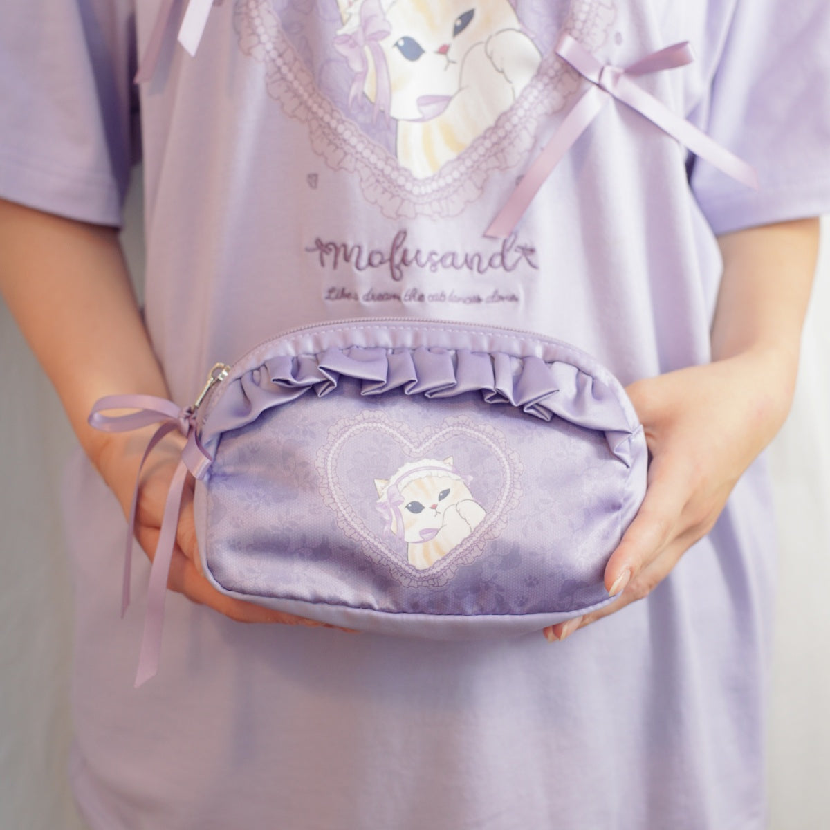 Estuche Mofusand Balletcore morado