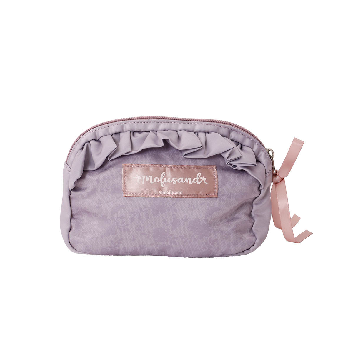 Estuche balletcore mofusand con gatito y lazo rosa