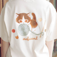Polera Mofusand Gato con Ovillo