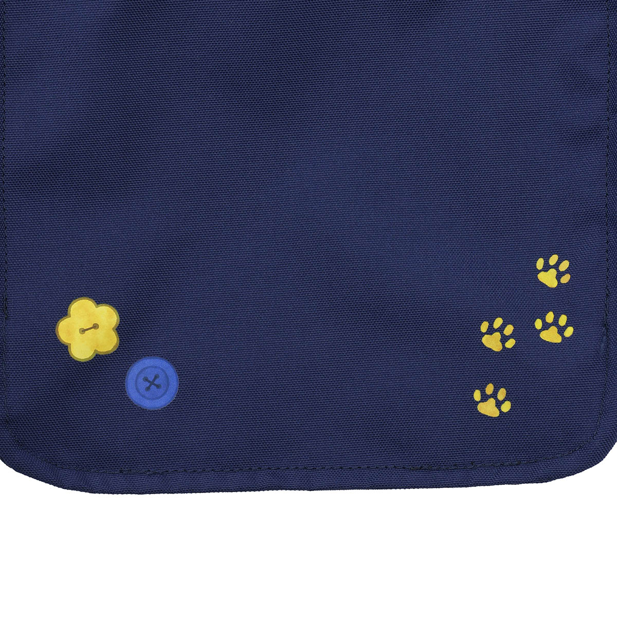 Lonchera tote mofusand con gato jugando, azul marino