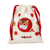 Mofusand: estuche con gato y ovillo