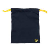 Bolso con cordón mofusand, gato y ovillo azul marino