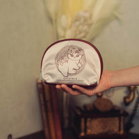 Estuche mofusand estilo Art Nouveau, lirios rosa empolvado