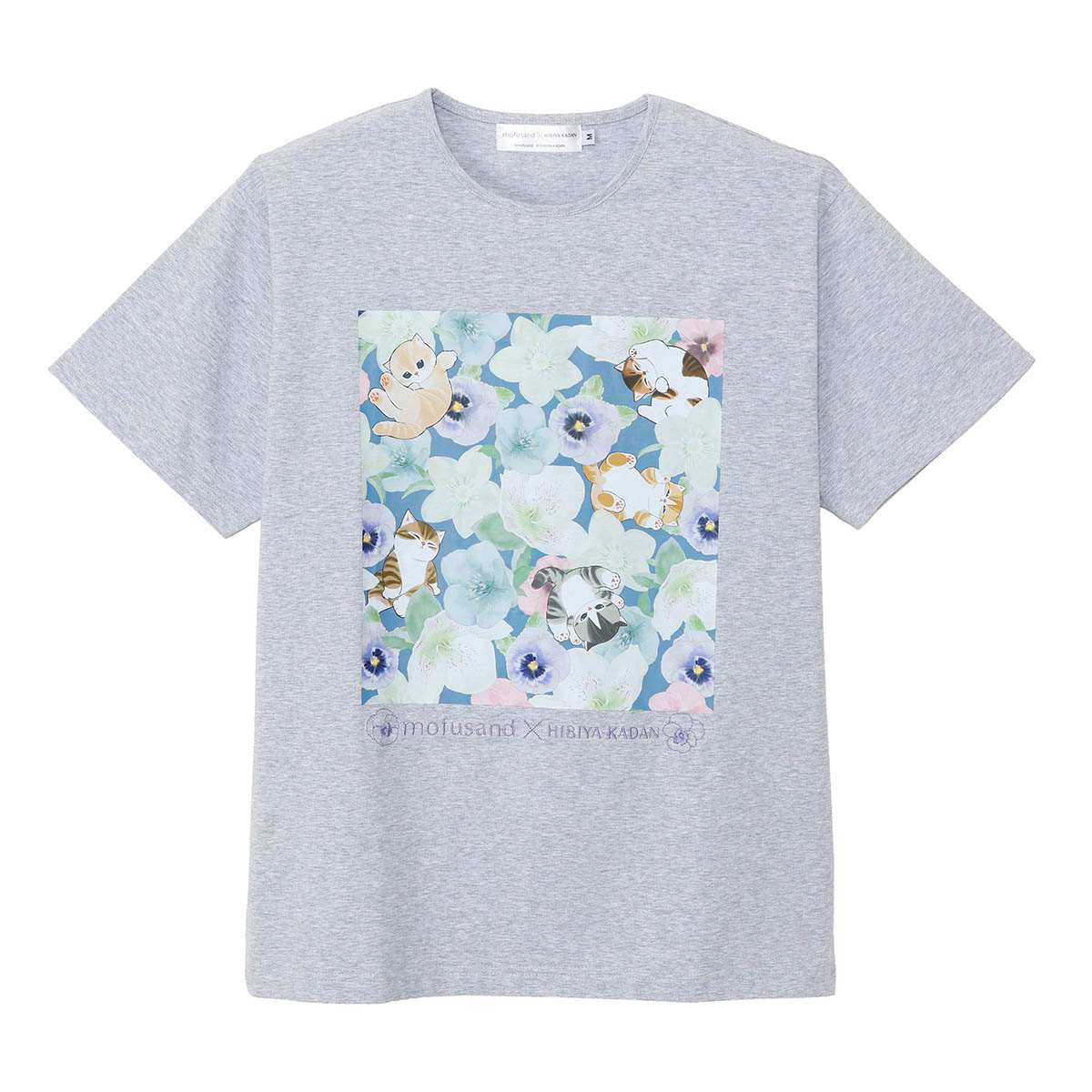 Polera gris Mofusand x Hibiya Kadan Winter Origin