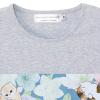Polera gris Mofusand x Hibiya Kadan Winter Origin