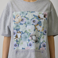 Polera gris Mofusand x Hibiya Kadan Winter Origin