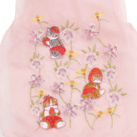 Bolso de tul Mofusand × Hibiya Kadan rosado