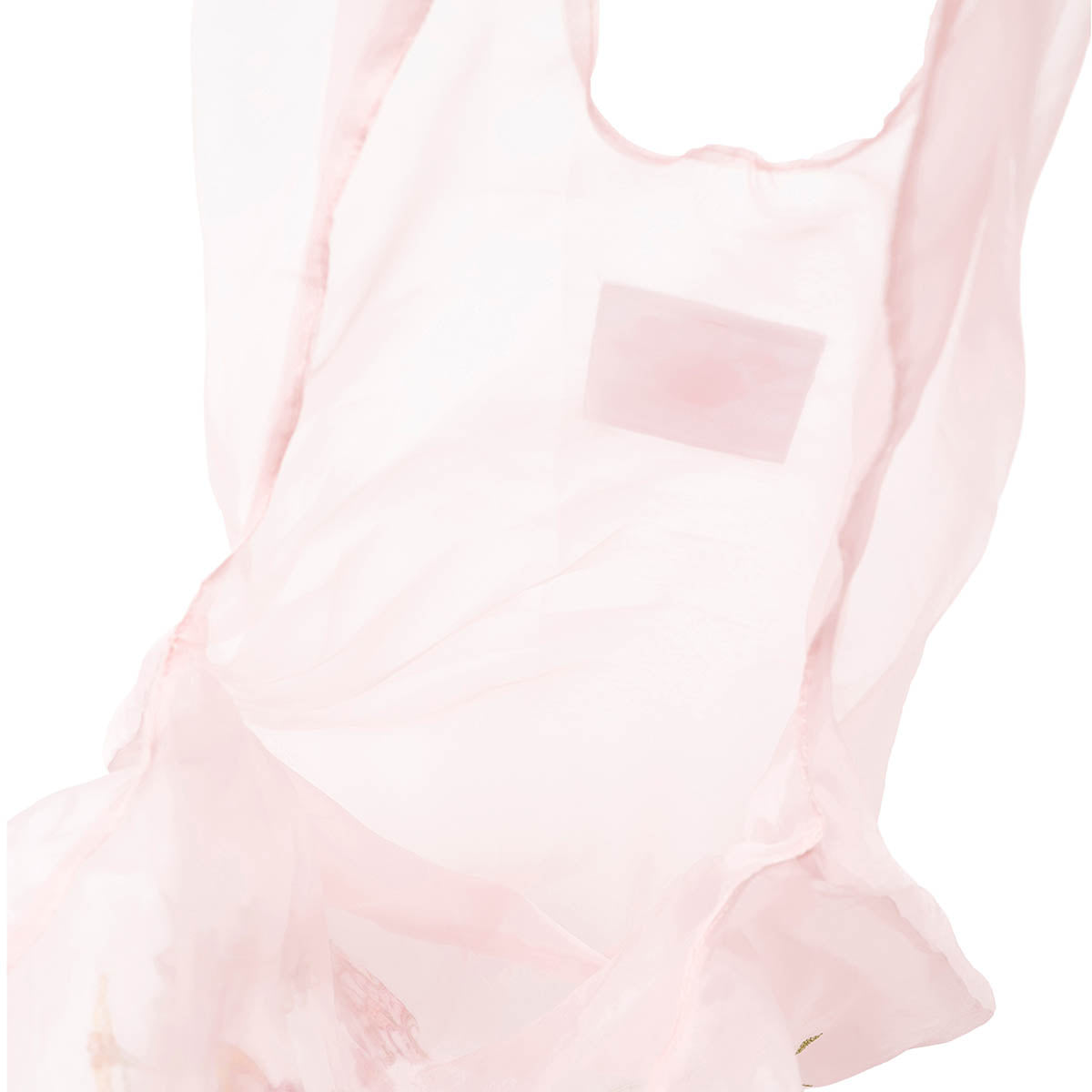 Bolso de tul Mofusand × Hibiya Kadan rosado