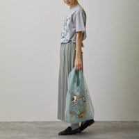Bolso de tul mofusand x Hibiya Kadan, menta