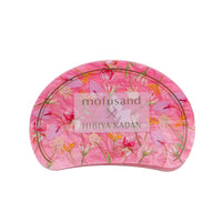 Pinza marmolada para el pelo Mofusand, rosa