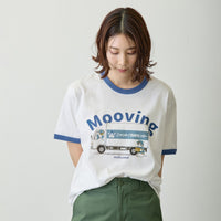 Polera blanca Mofusand Mooving