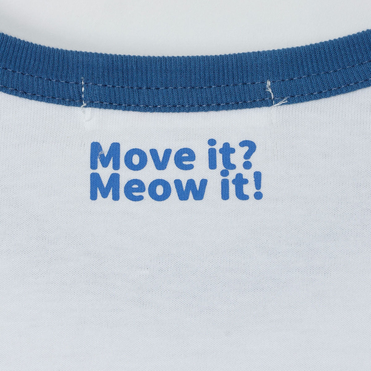 Polera blanca Mofusand Mooving