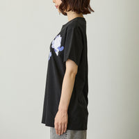 Polera negra mofusand Gato Mariposa