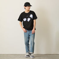 Polera negra mofusand Gato Mariposa