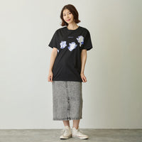 Polera negra mofusand Gato Mariposa