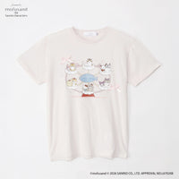 Polera mofusand x Sanrio, rosa pálido