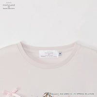 Polera mofusand x Sanrio, rosa pálido