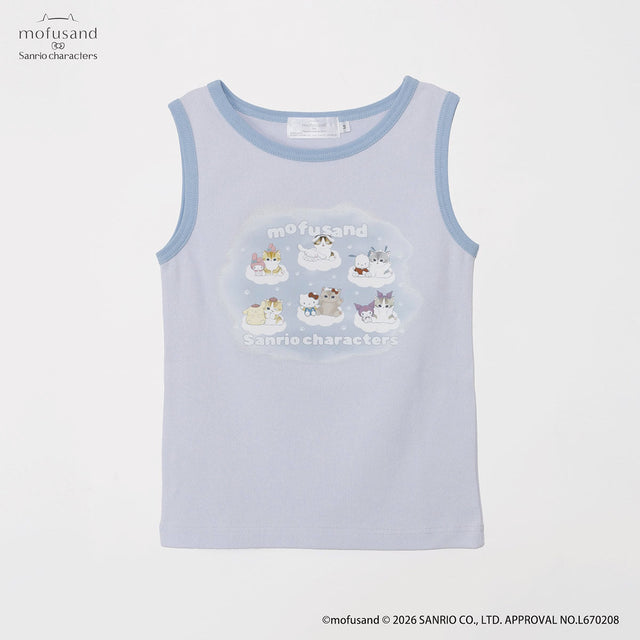 Polera sin mangas mofusand × Personajes de Sanrio