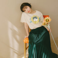 Polera Mofusand x Hibiya Kadan Girasol Natural