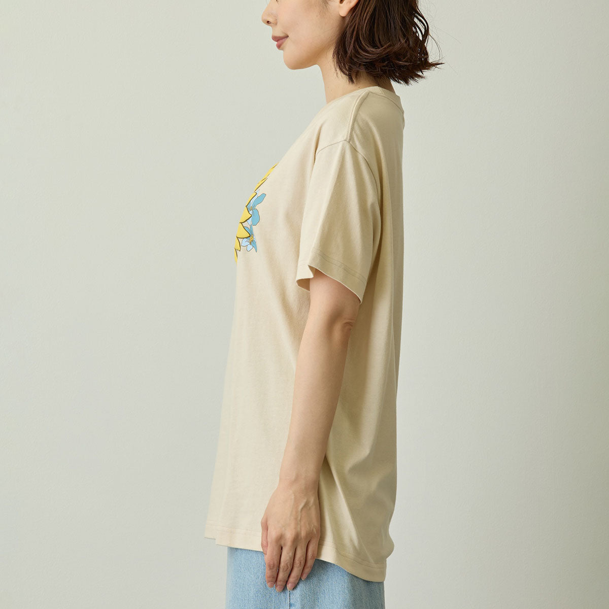 Polera Mofusand x Hibiya Kadan Girasol Natural