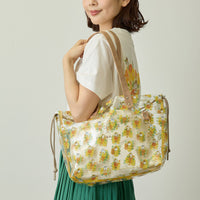 Bolso tote transparente mofusand con caléndulas