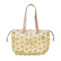 Bolso tote transparente mofusand con caléndulas