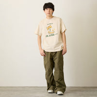 Polera mofusand Gato con curry, color natural