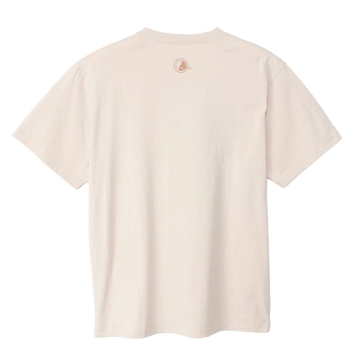 Polera mofusand Gato con curry, color natural