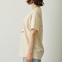 Polera mofusand Gato con curry, color natural