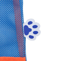 Bolso de malla Mofusand para sauna azul
