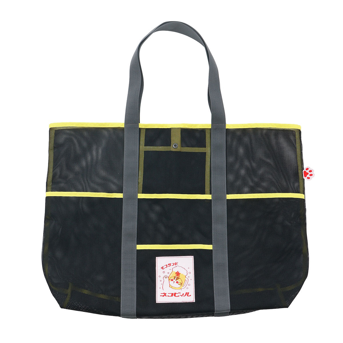 Bolso de malla mofusand negro