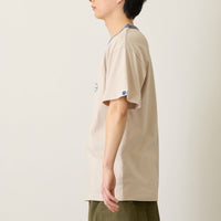 Polera mofusand Board Shark Chill Out color moka