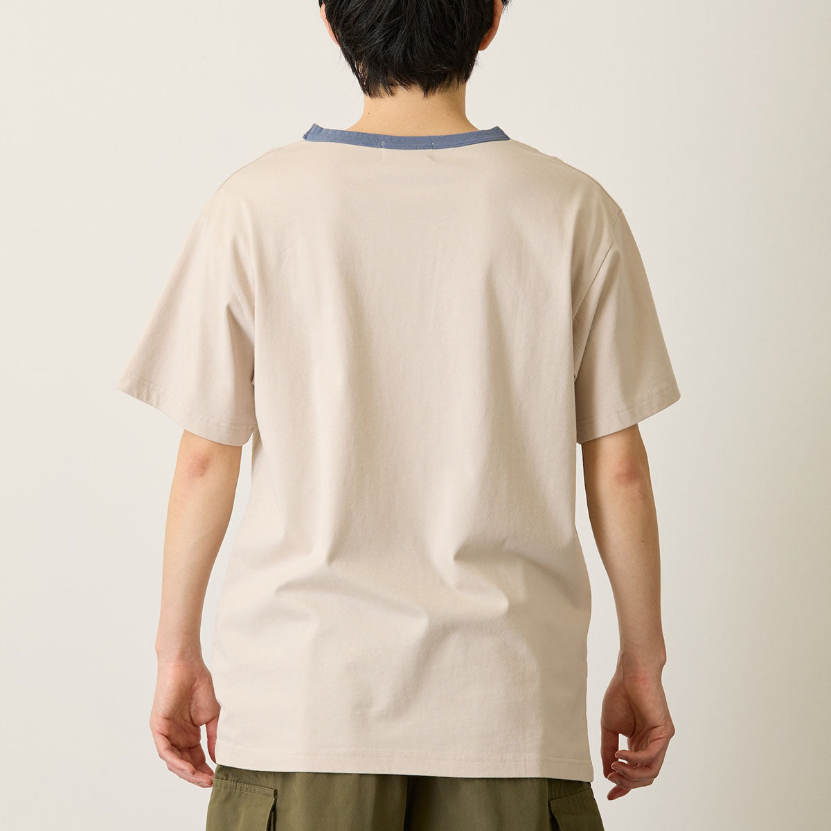Polera mofusand Board Shark Chill Out color moka
