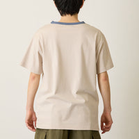 Polera mofusand Board Shark Chill Out color moka