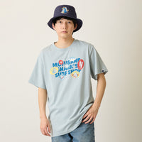 Polera mofusand Board Shark celeste