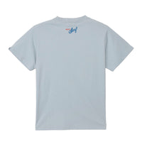 Polera mofusand Board Shark celeste