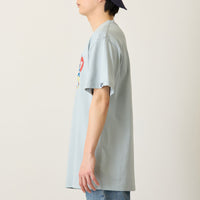 Polera mofusand Board Shark celeste