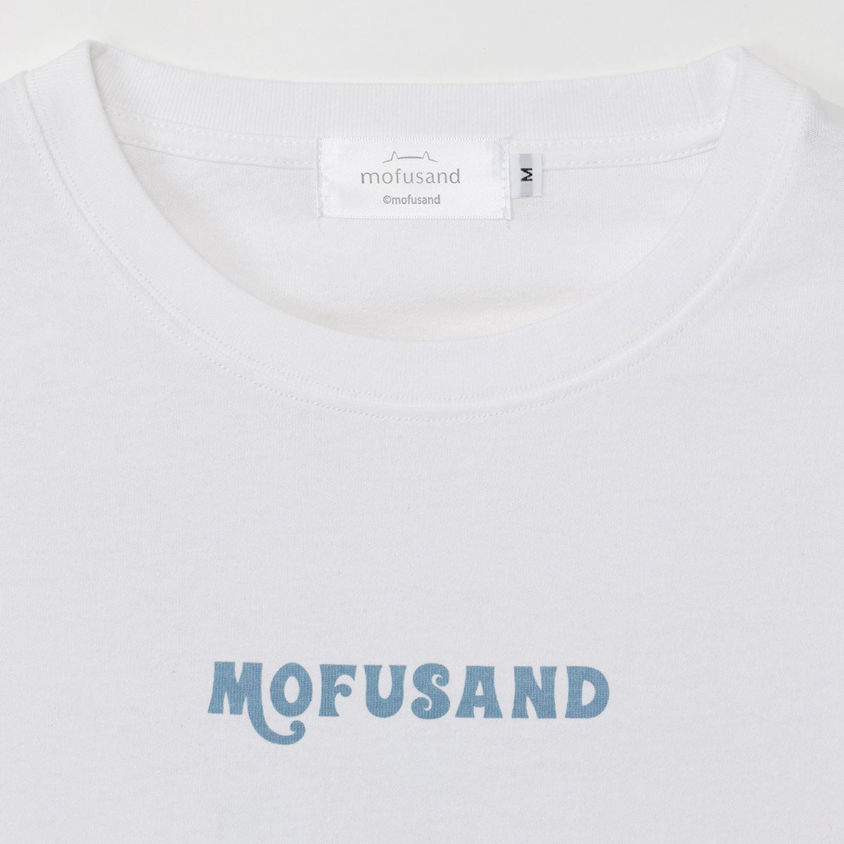 Polera blanca mofusand Board Shark! Riding Waves