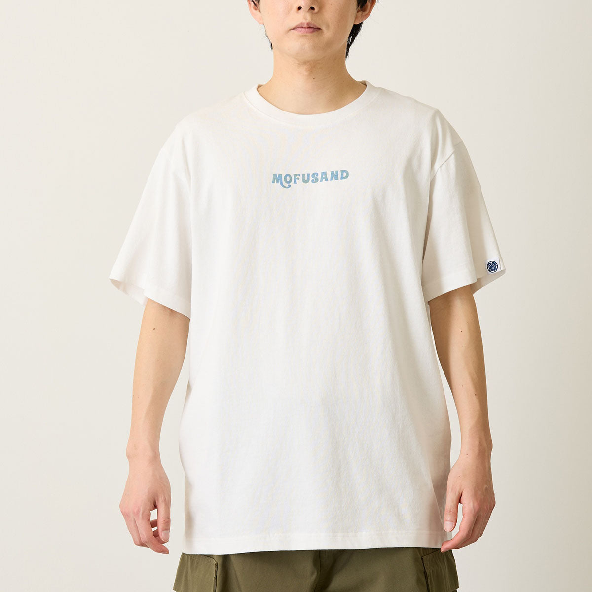 Polera blanca mofusand Board Shark! Riding Waves