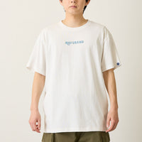 Polera blanca mofusand Board Shark! Riding Waves