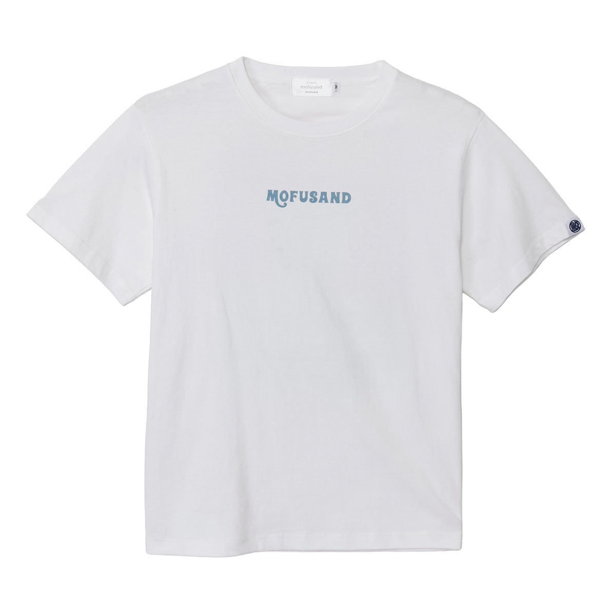 Polera blanca mofusand Board Shark! Riding Waves