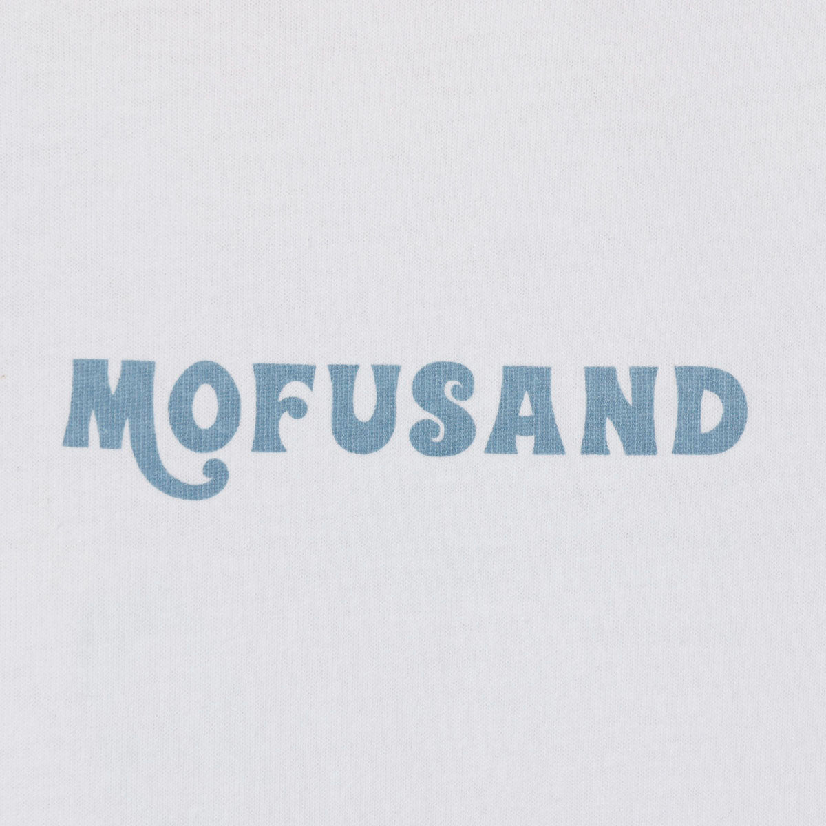 Polera blanca mofusand Board Shark! Riding Waves