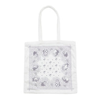 Bolso tote de toalla Mofusand Shark blanco