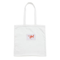 Bolso tote de toalla Mofusand Shark blanco